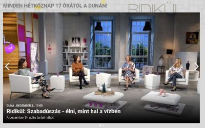 Dr. Szabó Orsolya a szabadúszásról a Ridikül című műsorban – Nézd vissza most!